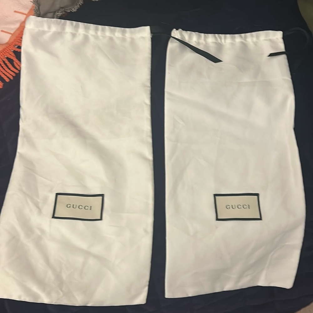 Gucci Silk White with black pull tie ribbon straps for panties bras  or whatever